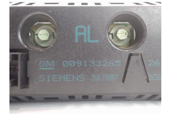 Recambio de reloj horario para opel astra g berlina referencia OEM IAM 009133265 5WK70007 