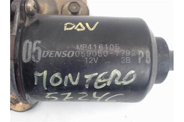 Recambio de motor limpiaparabrisas delantero para mitsubishi montero pinin (h60/h70) 1.8 1800 mpi comfort (5-ptas.) referencia O