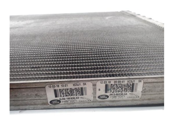 Recambio de radiador agua para land rover discovery sport 2.0 basis fwd referencia OEM IAM J9C38K230AB J9C38K230AA 