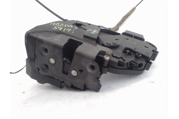 Recambio de cierre electromagnetico delantero izquierdo para mazda 3 sedán (bk) 1.6 di turbo referencia OEM IAM 3N6AA21813L BP4P