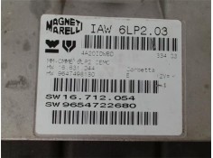 Recambio de centralita para peugeot 206 sw 1.6 16v referencia OEM IAM 9654722680 16712054 