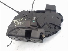 Recambio de cierre electromagnetico delantero izquierdo para mazda 3 sedán (bk) 1.6 di turbo referencia OEM IAM 3N6AA21813L BP4P