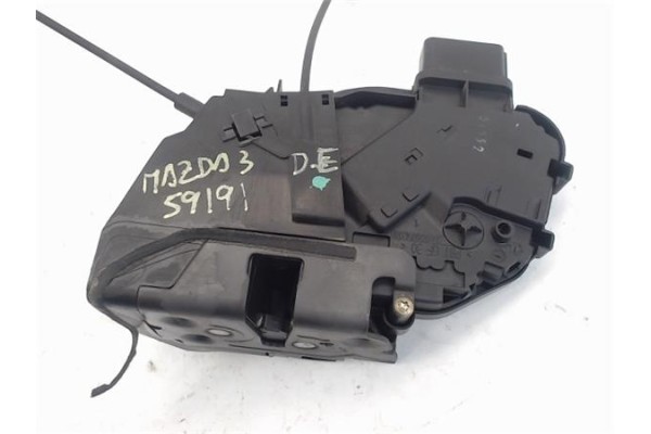 Recambio de cierre electromagnetico delantero izquierdo para mazda 3 sedán (bk) 1.6 di turbo referencia OEM IAM 3N6AA21813L BP4P
