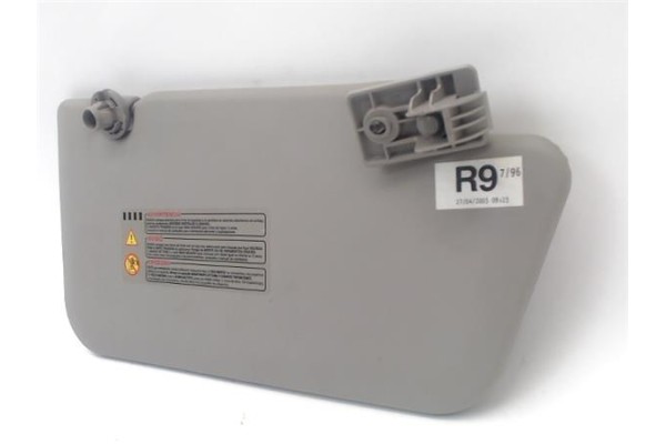 Recambio de parasol izquierdo para nissan micra (k12e) 1.2 16v referencia OEM IAM 96401AX601  