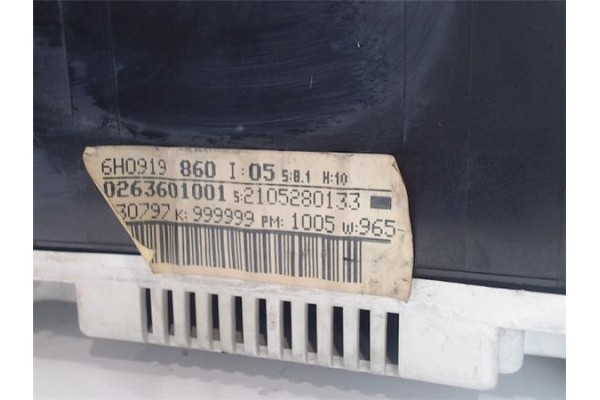 Recambio de cuadro completo para seat arosa (6h1) 1.0 referencia OEM IAM 6H0919860/0263601001 2105280133 