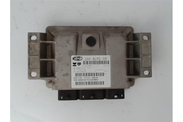 Recambio de centralita para peugeot 206 sw 1.6 16v referencia OEM IAM 9654722680 16712054 