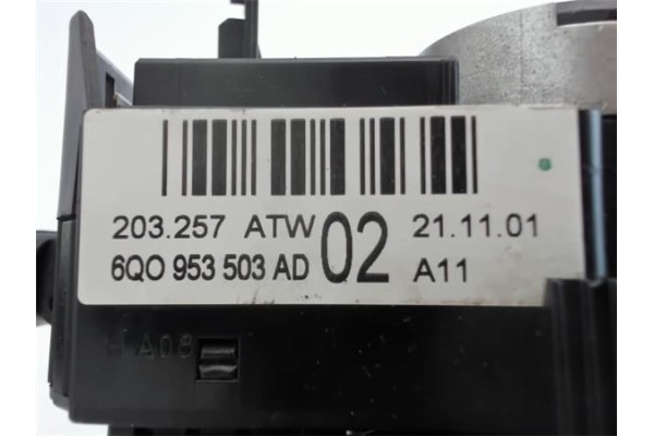 Recambio de mando intermitencia para seat ibiza (6l1) 1.9 tdi referencia OEM IAM 6QO953503AD  