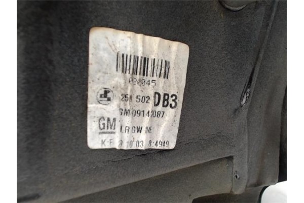 Recambio de retrovisor derecho para opel astra g berlina 1.7 cdti referencia OEM IAM 09142087 259502 
