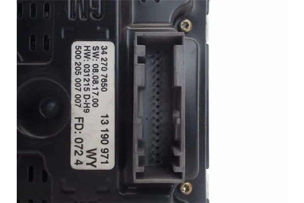 Recambio de ordenador de abordo para opel vectra c berlina referencia OEM IAM 13190971/342707650 031215/500205007007 