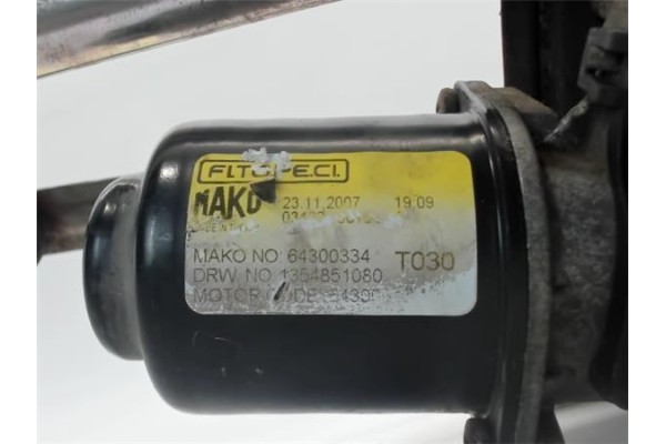Recambio de motor limpiaparabrisas delantero para peugeot bipper 1.4 básico referencia OEM IAM 64300334 354851080 