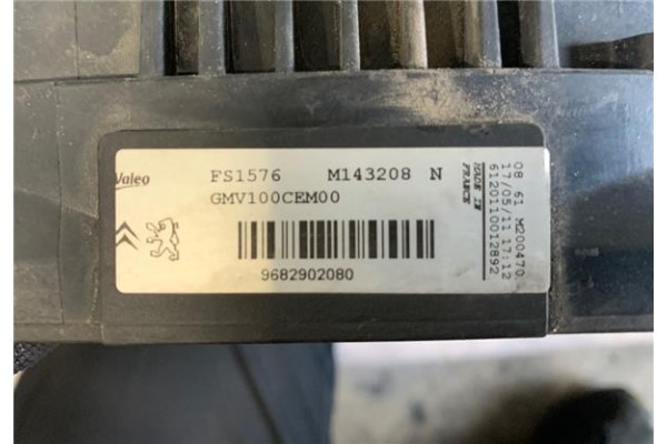 Recambio de electroventilador para citroen c3 1.4 attraction referencia OEM IAM 133374 9682902080 