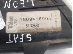 Recambio de faro antiniebla izquierdo para seat leon (1m1) referencia OEM IAM 1M0841699A 67742830 