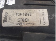 Recambio de faro antiniebla izquierdo para seat leon (1m1) referencia OEM IAM 1M0841699B 67742830 