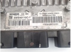 Recambio de centralita para citroen c3 1.4 hdi referencia OEM IAM 5ws40110ct hw9648624280 