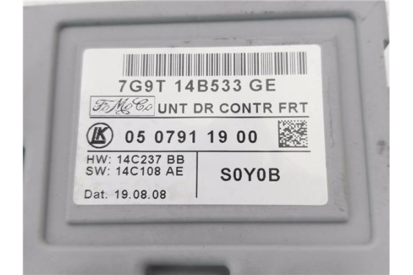 Recambio de modulo electronico para ford s-max (ca1) 1.6 limited edition referencia OEM IAM 7G9T14B533GE  