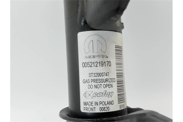 Recambio de amortiguador delantero derecho para fiat ii tipo (356) berlina 1.4 opening edition referencia OEM IAM 0052072083  