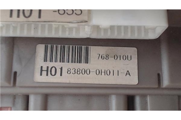 Recambio de cuadro instrumentos para peugeot 107 1.0 básico referencia OEM IAM 838000H011A  