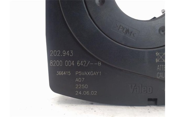 Recambio de anillo contacto volante para renault laguna ii (bg0) referencia OEM IAM 8200004642B/202943 366415 