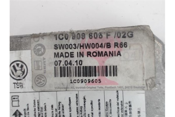 Recambio de centralita airbag para seat alhambra (7v9) referencia OEM IAM 1C0909605  
