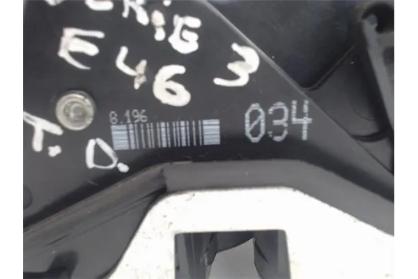 Recambio de cierre electromagnetico trasero derecho para bmw serie 3 berlina (e46) referencia OEM IAM 8196034  