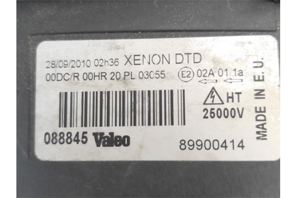 Recambio de faro delantero dcho para citroen c5 berlina 2.0 hdi (rcrhrh) referencia OEM IAM 6206H8 89900414 