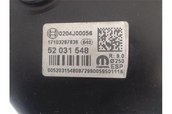 Recambio de servofreno para fiat 500x (334) 1.6 urban referencia OEM IAM 52031548  