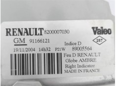 Recambio de intermitente delantero dcho para renault trafic ii furgón (fl) 2.5 dti referencia OEM IAM 8200007030  