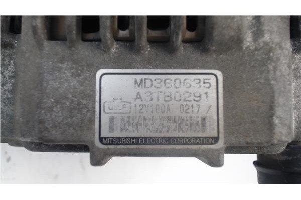 Recambio de alternador para mitsubishi montero pinin (h60/h70) 1.8 1800 mpi comfort (5-ptas.) referencia OEM IAM MD360635 373003