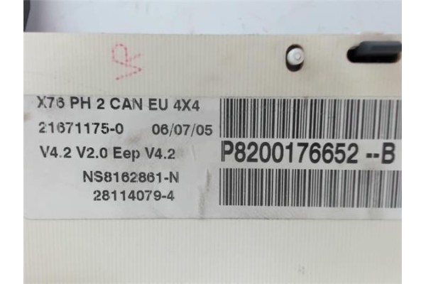 Recambio de cuadro completo para renault kangoo i (f/kc0) 1.5 authentique referencia OEM IAM 216711750  