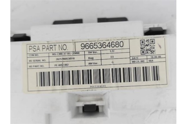 Recambio de cuadro completo para citroen c5 berlina 2.0 audace referencia OEM IAM 9665364680 9809867580 