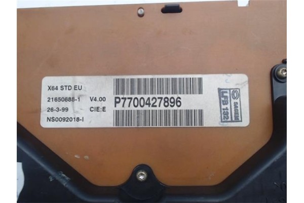 Recambio de cuadro completo para renault scenic i (ja...) 2.0 16v rxi referencia OEM IAM 77004247896 216506881/NS0092018I 
