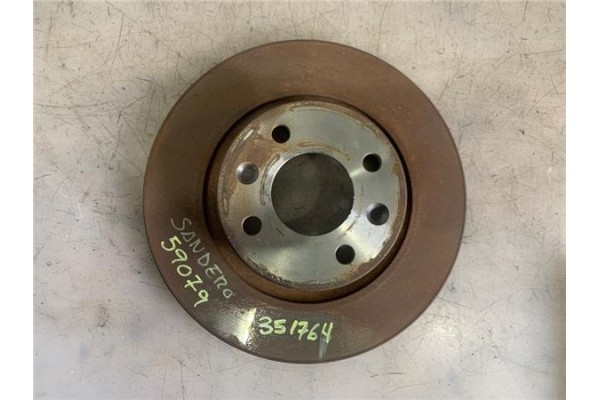 Recambio de disco freno delantero derecho para dacia sandero i 1.2 16v referencia OEM IAM 402065345R  