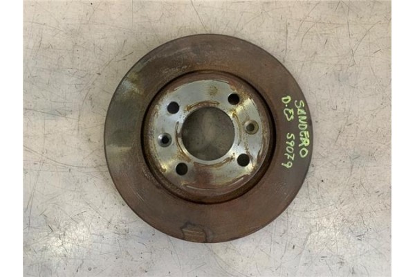 Recambio de disco freno delantero izquierdo para dacia sandero i 1.2 16v referencia OEM IAM 402065345R  