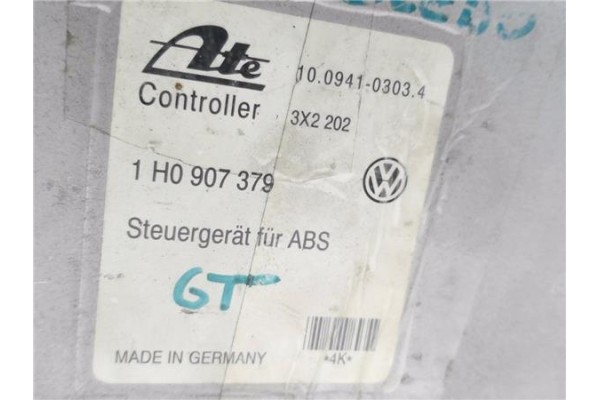 Recambio de centralita abs para seat toledo (1l) 2.0 gt referencia OEM IAM 1H0907379 10094103034 
