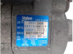 Recambio de compresor aire acond. para peugeot 107 1.0 básico referencia OEM IAM 6453RJ  