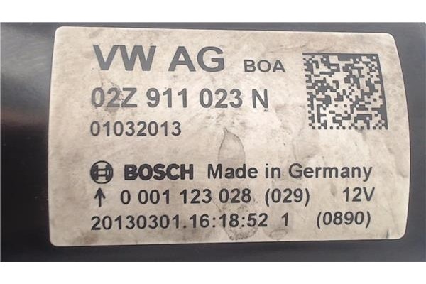 Recambio de motor arranque para seat ibiza berlina (6j5) 1.6 tdi referencia OEM IAM 02Z911023N 1123028 
