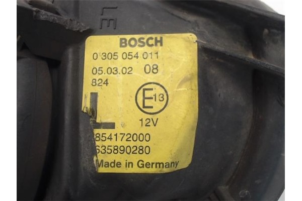 Recambio de faro antiniebla izquierdo para peugeot 306 3/5 pt. / 4 pt. (s2) referencia OEM IAM 0305054011 854172000/635890280 62
