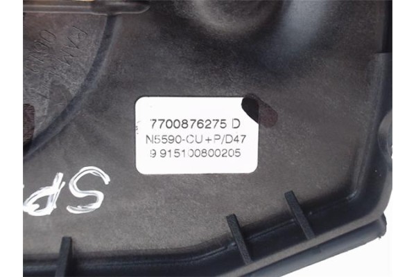 Recambio de airbag volante para renault espace (j63) referencia OEM IAM 7700876275D 9915100800205 