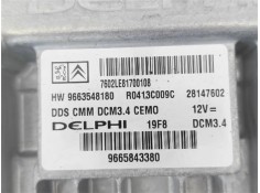 Recambio de centralita para citroen c5 berlina 2.0 audace referencia OEM IAM 9665843380 9663548180 