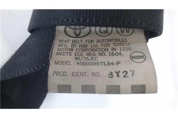 Recambio de cinturon seguridad delantero izquierdo para lexus is 200 (gxe10) referencia OEM IAM NSB085TL54P  
