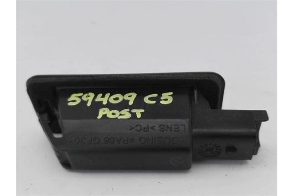 Recambio de piloto matricula para citroen c5 berlina 2.0 audace referencia OEM IAM 9682403680  
