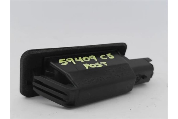 Recambio de piloto matricula para citroen c5 berlina 2.0 audace referencia OEM IAM 9682403680  