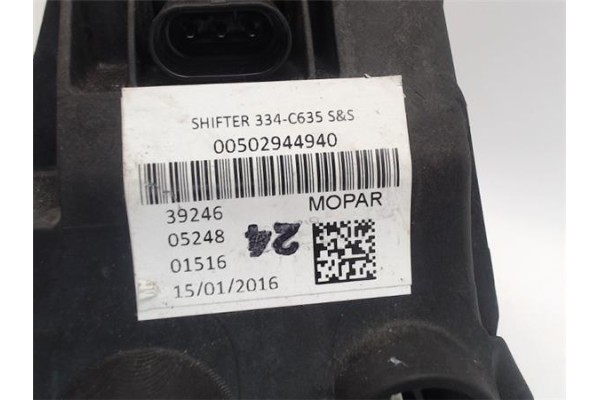 Recambio de conjunto palanca cambio velocidad para fiat 500x (334) 1.6 urban referencia OEM IAM 502944940  