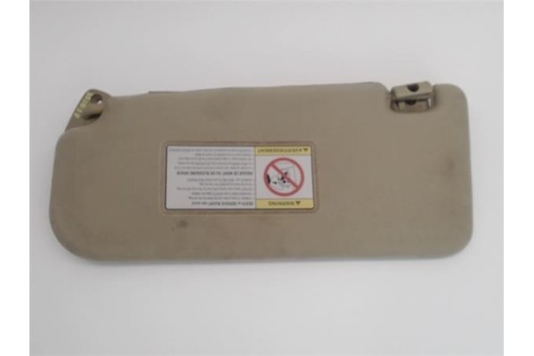 Recambio de parasol derecho para ssangyong rodius 2700 referencia OEM IAM 7614021301EAJ  