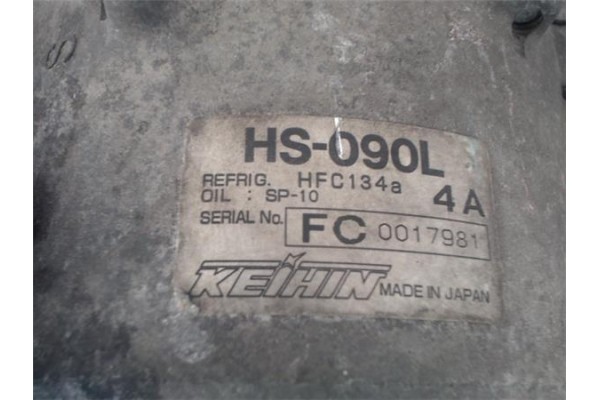 Recambio de compresor aire acond. para honda fr-v (be) 1.7 referencia OEM IAM HS090L FC0017981 