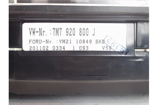 Recambio de cuadro completo para seat alhambra (7v9) 1.9 reference referencia OEM IAM 7M7920800J/YM21 201102/10849BKD 