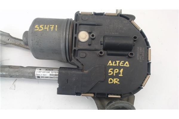 Recambio de motor limpiaparabrisas delantero para seat altea xl (5p5) 2.0 tdi referencia OEM IAM 3397020646  