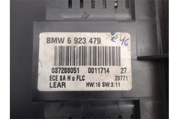 Recambio de mando de luces para bmw serie 3 berlina (e46) referencia OEM IAM 6923479/23771 037288051/0011714 