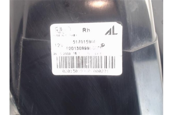 Recambio de piloto trasero derecho para fiat punto / grande punto (199) 1.2 referencia OEM IAM 517015900  