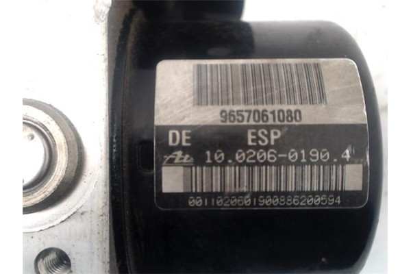 Recambio de nucleo abs para citroen c5 berlina 1.6 hdi (rc8hzb) referencia OEM IAM 9657061080  